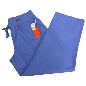 Koi women's Morgan ultra comfortable yoga style knit waist cargo pants, Size XL